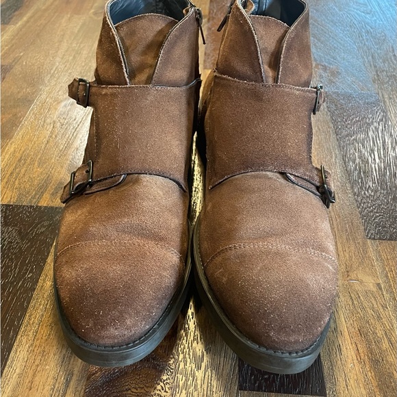 To Boot New York - Monk Strap Suede Boots - Made in Italy - Picture 3 of 4
